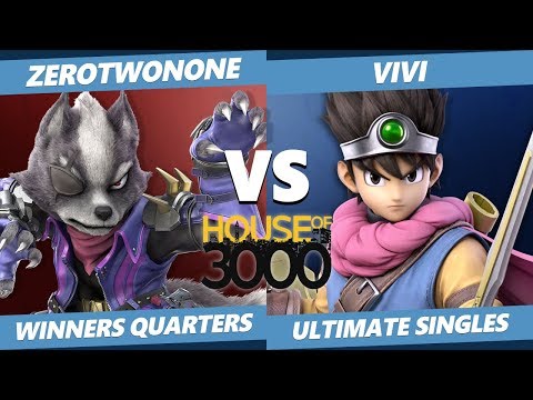 Smash Ultimate Tournament - ZeroTwoNone (Wolf) Vs. Vivi (Hero) SSBU Xeno 193 Winners Quarters