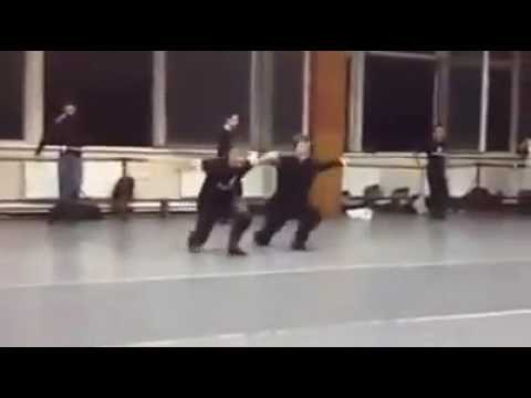 Georgian Dance Rehearsal - " Sukhishvili"