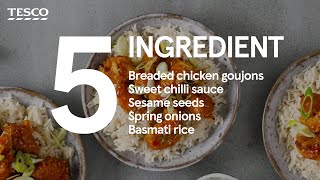 5-ingredient chilli chicken rice