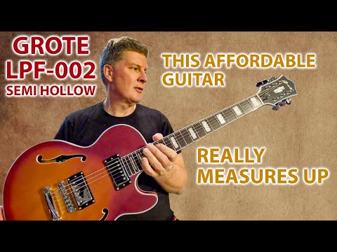 Follow-up Review of Grote LPF-002 Semi-Hollow Electric Guitar - With Requested Measurements