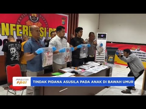 10 PELAKU TINDAK PIDANA ASUSILA ANAK DI BAWAH UMUR DITANGKAP