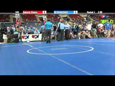 Cadet 182 - Roberto Rivera (Georgia) vs. Eli Pesterfield (Oregon)