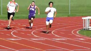 preview picture of video 'Niagara-Orleans freshman/sophomore all league @ Roy Hart 200M dash'