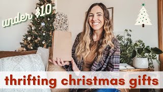 thrifting christmas gifts for the whole family / budget friendly holiday gift ideas for everyone