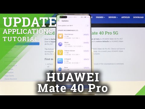 How to Update Apps on Huawei Mate 40 Pro - Download & Install Updates