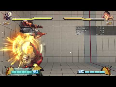 DRAWING DEAD - USF4 Remix Combo Video