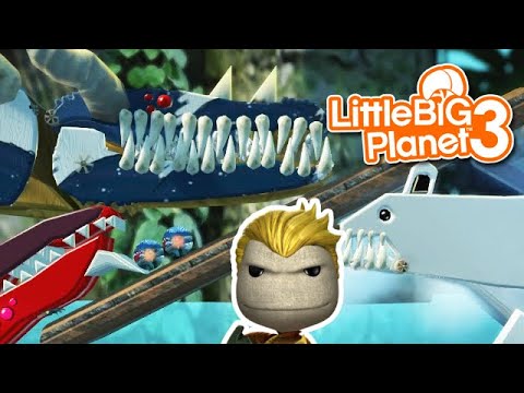 LittleBIGPlanet 3 - Aquaman Outsmarts the Sea Monsters [Sea Monster Survival] - PS4