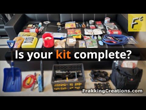 Make your own Complete Car Emergency Kit with these items?  DIY Roadside survival kit for everyone