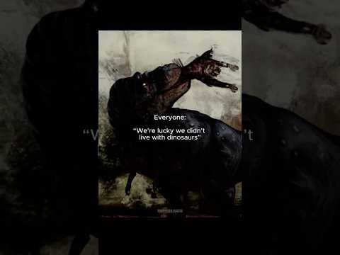 Dinosaurs vs Humans - Who would actually win?😳🦖 #prehistoric #dinosaur #dinosaurfacts