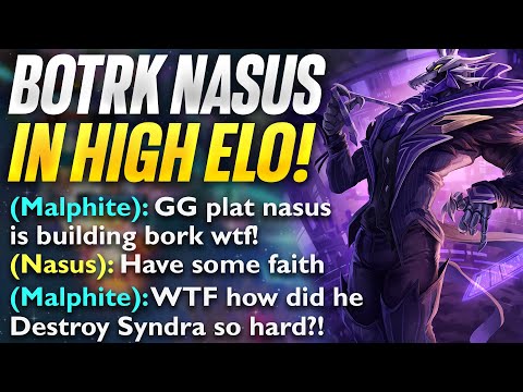 My Malphite Didnt Believe in My BOTRK Nasus build... | Carnarius | League of Legends