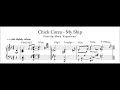 Chick Corea - My Ship - Piano Transcription (Sheet Music in Description)