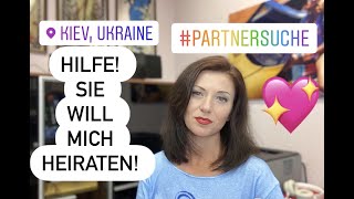 Frau macht Druck und beleidigt. | Partnervermittlung ukrainische und russische F