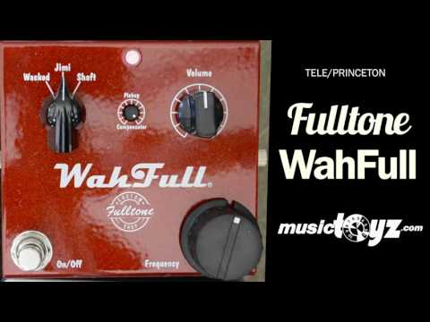 Fulltone CS-WF Custom Shop Wahfull 2010s - Red image 4