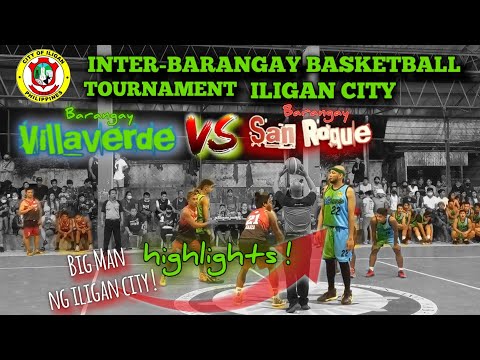 VILLAVERDE VS. SAN ROQUE / INTER-BARANGAY BASKETBALL TOURNAMENT ILIGAN CITY / HIGHLIGHTS
