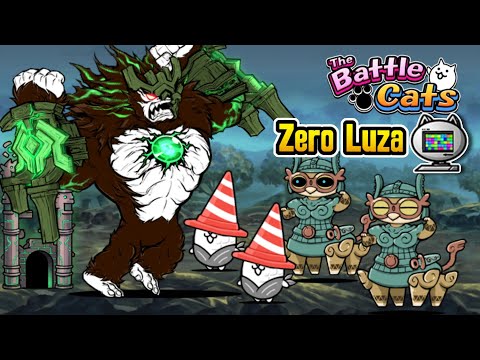 Zero Luza Brainless CPU Strategy (Revival of Origin) 1 & 4 Crown UL Final Boss -  The Battle Cats