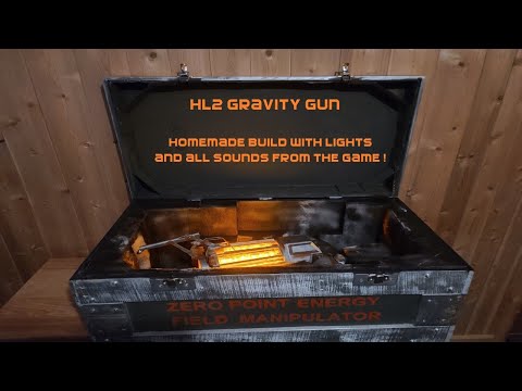 I have made a more accurate replica of Half-Life 2 Gravity Gun! ( ENGLISH VERSION )