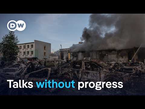 Russia pounds Kyiv one day after visit by Witkoff and Kushner | DW News