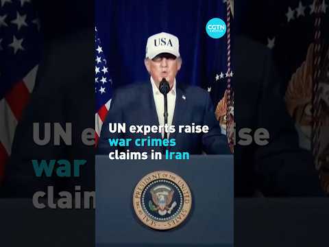 UN backed experts raise war crimes claims in Iran