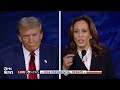 WATCH: Harris and Trump face question about climate change in debate | ABC Presidential Debate
