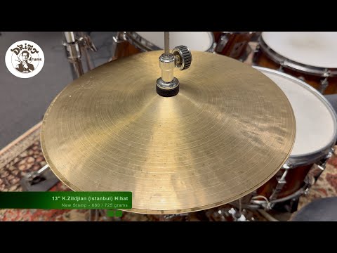 13" K. Zildjian New Stamp Hi-Hat 670/725gr (VIDEO) image 20