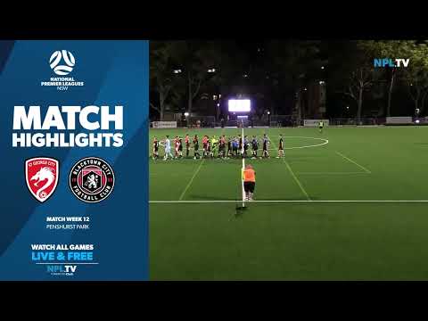 NPL NSW Men's Round 12 Fixture – St George City v Blacktown City