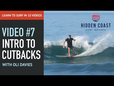 Learn to Surf in 10 Videos #7: How to do a cutback
