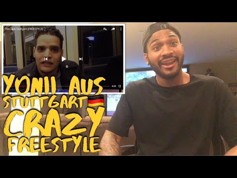 CRAZY GERMAN FREESTYLE | Yonii aus Stuttgart (Rap Reaction)