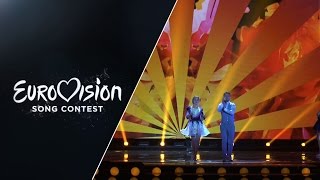 Monika Linkytė and Vaidas Baumila - This Time (Lithuania) Impression of first rehearsal