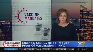 Equinox Soul Cycle To Require Proof Of Vaccination