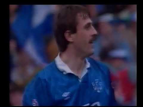 Everton v Crystal Palace (1-4 aet)- 7th April 1991- (Everton 1990/91 Season Review video)
