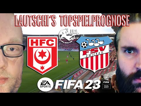 Hallescher  FC - FSV Zwickau ♣ FIFA 23 ♣  Lautschi´s Topspielprognose ♣ 3. Liga