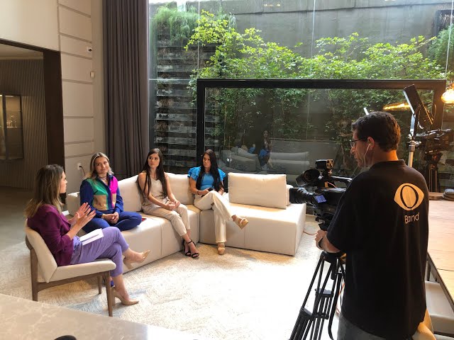 entrevista na tv band família gestantes acompanhamento de bebê