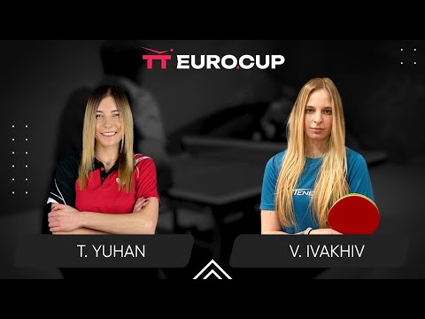 19:40 Tetiana Yuhan - Valeriia Ivakhiv 19.04.2024 TT Euro.Cup Women Ukraine Star. TABLE 4