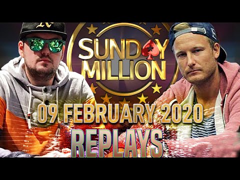 Sunday MILLION eisenhower1 | pyszalek | F1oba | Poker Replays 2020