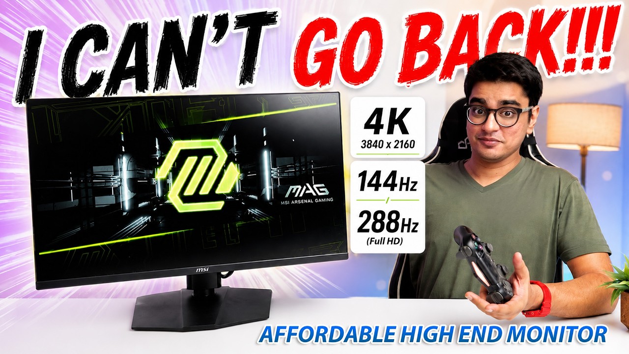 MAG 275UPD E14 4K 144Hz/288Hz Dual Mode IPS Gaming Monitor Review