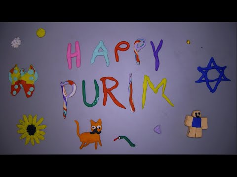 Purim Carnival STOP MOTION animation