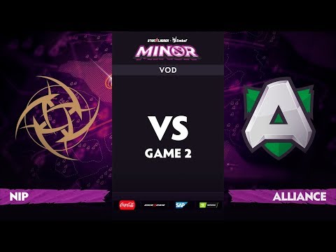 [EN] Ninjas in Pyjamas vs Alliance, Game 2, StarLadder ImbaTV Dota 2 Minor S2, Playoffs