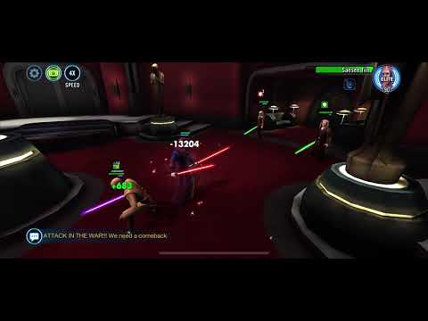 SWGOH - Sith Eternal Emperor - Phase 1- No Zeta