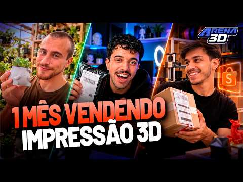 STORE, LIVESTREAM, or SHOPEE: who sold the most 3D Prints? — 3D Arena EP4
