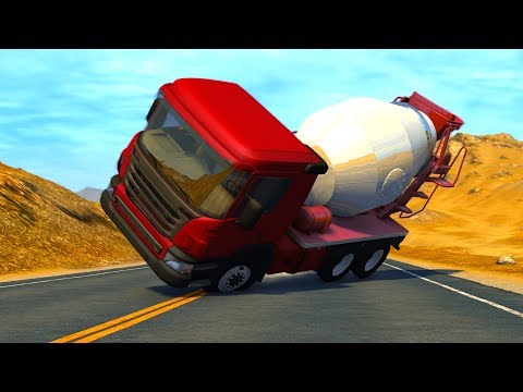High Speed Driving Fails&Crashes #2 - BeamNG DRIVE