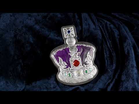Imperial State Crown in 1006 g Silver