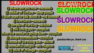 Download lagu SLOWROCK  soldier of fortune  temple of the king    love hurts    still loving you   wind of change mp3