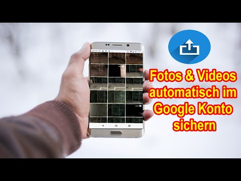 Fotos & Videos automatisch im Googe Konto speichern - Google Backup Sync aktivieren & deaktivieren