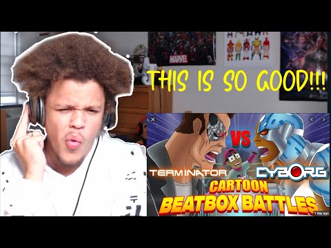 CYBORG VS TERMINATOR REMASTERED!!! CARTOON BEATBOX BATTLE REACTION!!! TEARS WERE SHED!