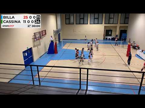 U18 Eccellenza Billa Vs. Pizzaut Pallavolo Cassina.  13/02/2022