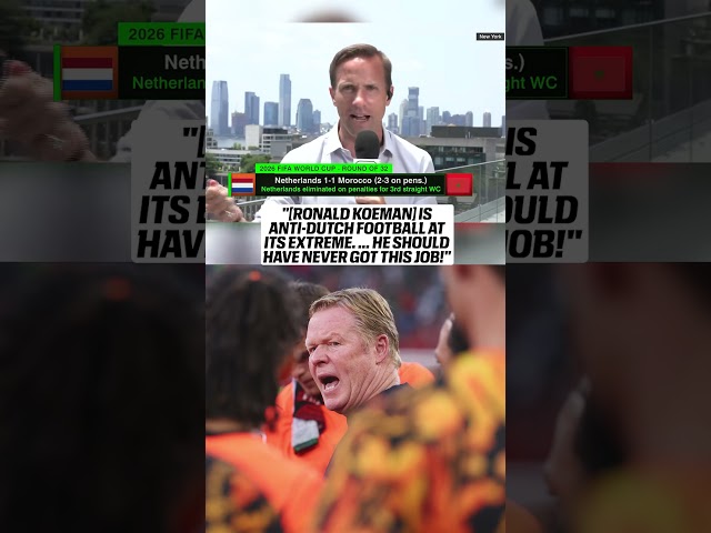 Julien Laurens didn't hold back on Ronald Koeman's handling of the Netherlands 😲