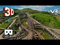 Mammut 3D - An Intense Epic Roller Coaster VR Experience 🤪 first row POV Tripsdrill VR180