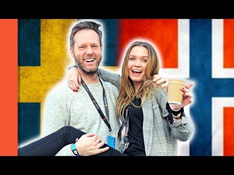 Trying to speak Swedish and Norwegian - Language Challenge with Rebzen