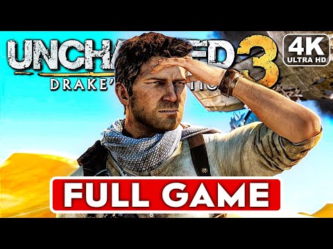 UNCHARTED 3 DRAKE'S DECEPTION Gameplay Walkthrough Part 1 FULL GAME [4K 60FPS PS4 PRO] No Commentary