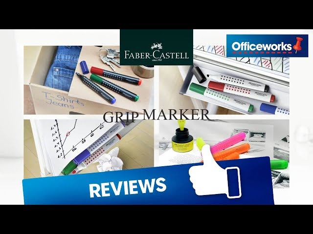 Vídeo relacionado con FABER-CASTELL 171010 - Triángulo geométrico Grip con mango, 22 cm, 1 unidad